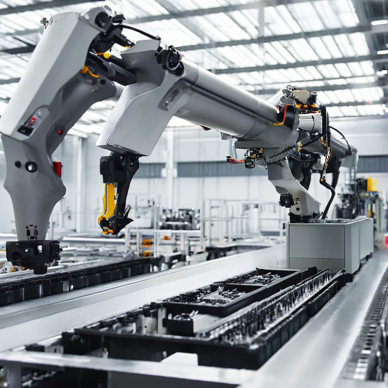 Choosing a swing arm robot for pick-and-place in appliance assembly